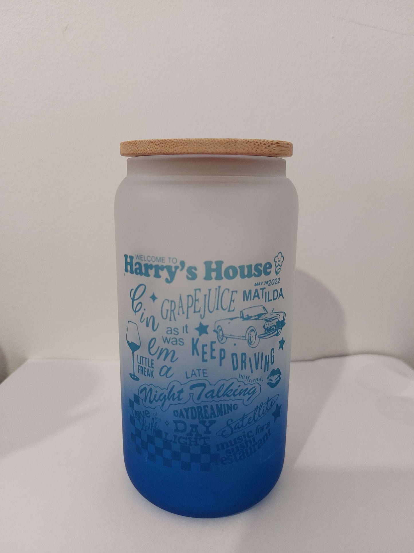 Harry's House 16oz Beer Glass Can | gifts for him, gifts for her